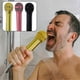 thumbnail image 2 of Microphone Shaped Handheld Shower Head, Bathroom Singing Personal KTV Showerhead, Novlety Gag Gift for Men Women 2025, 2 of 5