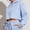 Light Blue, variant on Oplxuo Women's Cropped Hoodies Sweatshirts Casual Basic Long Sleeve Pullover Solid Color Loose Y2K Fall Clothes