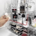 thumbnail image 4 of Plastic Organizer Bins, Large - 2 Pack, Clear | Multi-Use Organizer Bins | Pantry Organizer & Freezer Organizer | Vanity Container | Bins for Home & Kitchen Pantry Storage Bin, 4 of 8