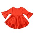 thumbnail image 7 of yocbz Toddler Girl Shirts Birthday Girl Shirt Shirt for Girls Toddlers Cute Bunny Eating Peeps Graphic Outfit Kids Rabbit T-Shirt Short Sleeve Tee Top Red,12-18 Months, 7 of 7