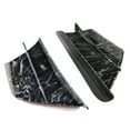 thumbnail image 1 of yeacher Universal Motorcycle Fiber Air Winglets - ABS Black Forged Pattern, Matte/Glossy Finish, 175x92mm, Lightweight Aerodynamic Upgrade, 1 of 7