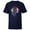 Navy, variant on Encanto Isabela Madrigal Colorful Vibes Genuina - Short Sleeve T-Shirt for Kids - Customized-Red