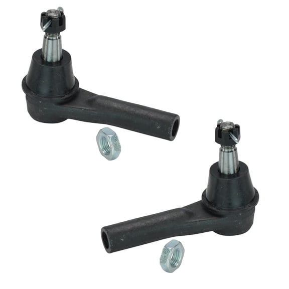 TRQ Front Outer Tie Rod Set Fits Select 1996-2007 Ford Taurus 1996-2005 Mercury Sable