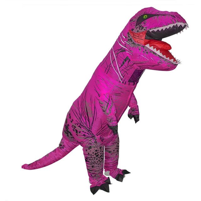 Traje inflable de dinosaurio T-Rex para Halloween, fiesta del día de los niños, juegos divertidos al aire libre, foto de dibujos animados, muñeco de animal