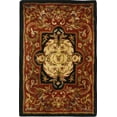 thumbnail image 2 of SAFAVIEH Classic Kirsteen Oriental Wool Area Rug, Red/Black, 2' x 3', 2 of 11