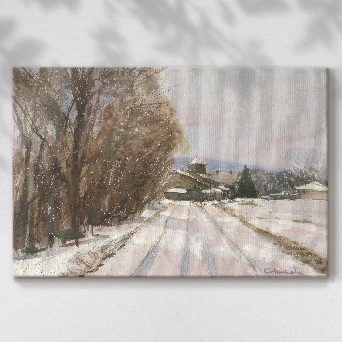 Indian Orchard Greek Orthodox Church- Gallery Wrapped Canvas