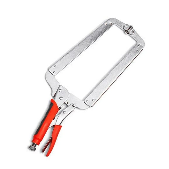 Massca Products X0023R2OV7 8 in. Heavy Duty Face Locking Clamp with Swivel Pads - Portable Table & Tool Vise Grip