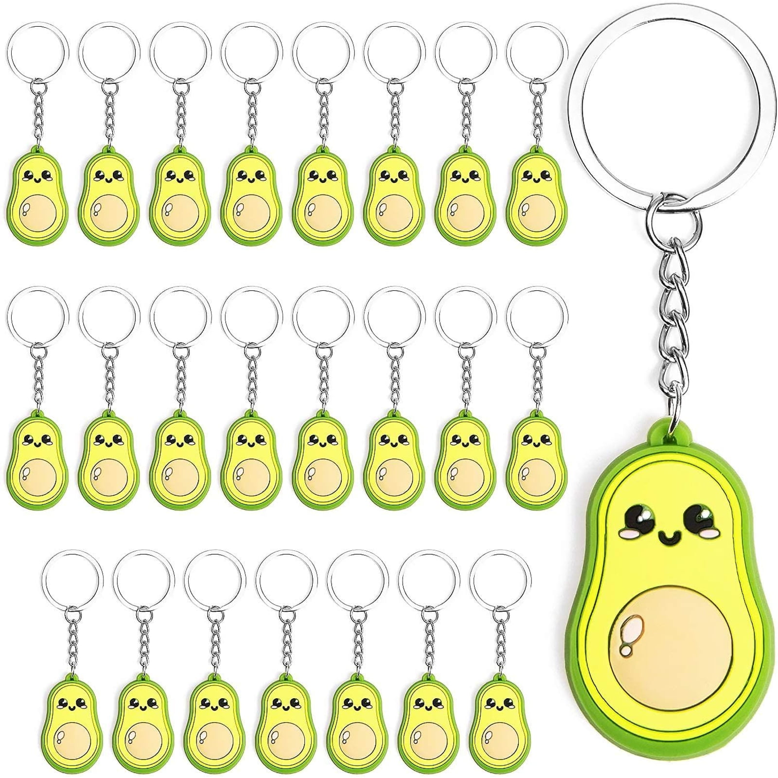 Key Tag Cartoon Figure Keychain Key Ring Key Holder Charm Trinkets Kids Men Gift 