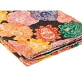 thumbnail image 2 of Taj Hotel Kantha Cotton Throw 50x70 Handcrafted Patchwork Indian Decor, 2 of 5