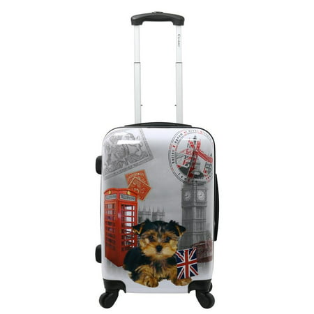 Chariot Travelware Pets Collection UK 20'' Carry On Hardside Spinner (Best Price Suitcases Uk)