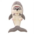 thumbnail image 1 of Juguete de Peluche Suave de Sharkdog, Peluche, Muñeca Abrazadora, Almohada de Felpa, Animal de Peluche de Sharkdog, 1 of 5
