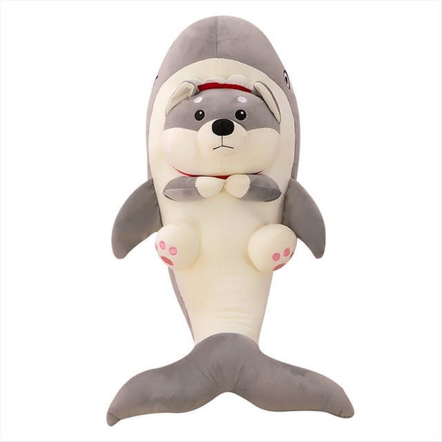 Juguete de Peluche Suave de Sharkdog, Peluche, Muñeca Abrazadora, Almohada de Felpa, Animal de Peluche de Sharkdog