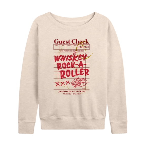 Lynyrd Skynyrd - Whiskey Rock-A-Roller - Women's French Terry Long Sleeve Pullover