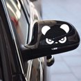 thumbnail image 4 of Labymos 2pcs Reflective Hi Panda Rearview Mirror Car Body Styling Sticker Removable Waterproof, 4 of 7