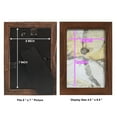thumbnail image 4 of Une Fleur I - Framed Print w/glass - Chestnut, 4 of 8
