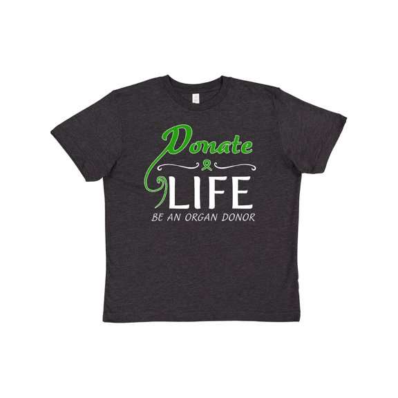 Inktastic Donate Life-Be an Organ Donor Youth T-Shirt