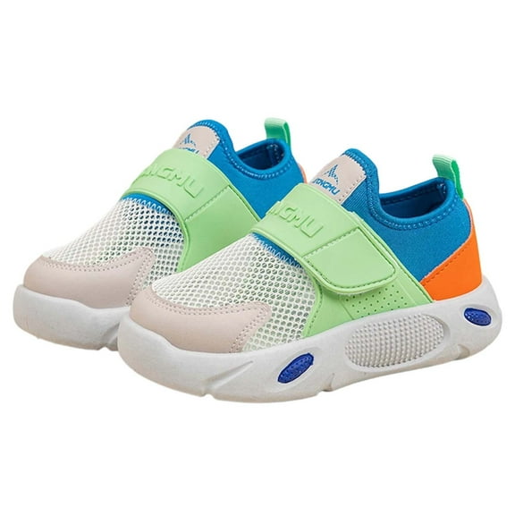 TAIAOJING Kids Running Shoes Boys Lightweight Breathable Mesh Sneakers For Toddler Boys Soft Sole Comfortable Casual Walking Shoes For Daily Wear Relaxed Fit 27