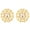 White, variant on Indian Jewelry Crystal Kundan Stone Big Round Stud Earrings Set for Women, White