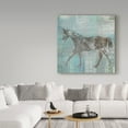 thumbnail image 3 of Trademark Fine Art 'Cheval I Flipped Brown' Canvas Art by Studio Mousseau, 3 of 3