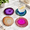 Mixed Color-3-4", variant on Gray 3-4" Agate Drink Coasters, Polished Crystal Slice Coasters for Coffee Table Bar Home Decor