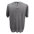 thumbnail image 4 of Men's Casual Vacation Short Sleeve Polo Shirt - Lapel Design, Polyester-Spandex, S-XXXL Sizes, 4 of 4