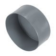 thumbnail image 1 of Tapones de goma Uxcell de 120 mm (4 3/4") ID, protectores de tuberías y postes de cercas, tapones flexibles para tuberías industriales, tubos de metal, cercas exteriores, gris claro, 1 of 6