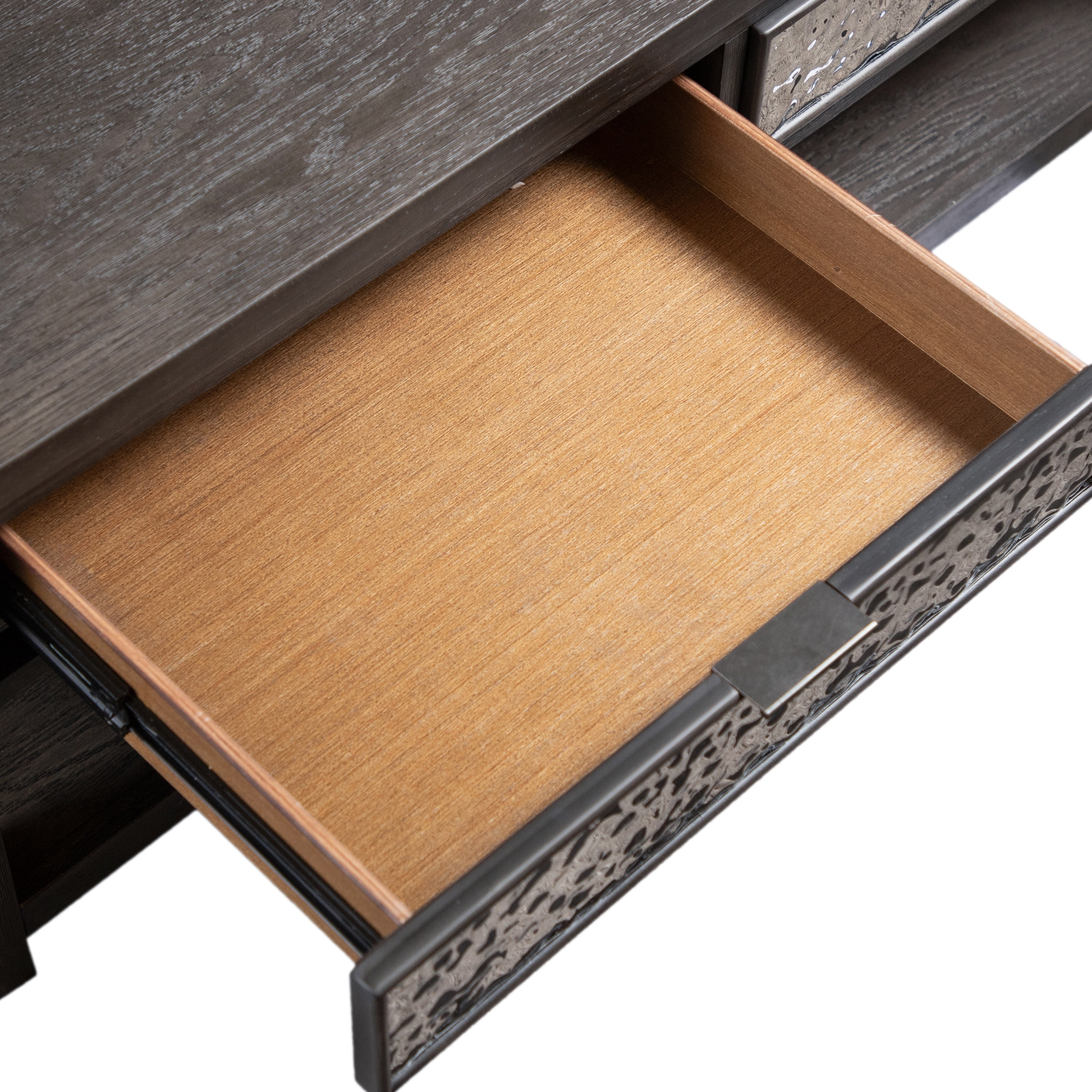 Furniture of America Cheri Modern Solid Wood Coffee Table with 2-Drawer and Casters, Ash Gray