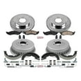 thumbnail image 3 of PowerStop Front and Rear Z23 Evolution Sport Brake Pad Rotor Drum and Shoe Kit Fits: MERCURY NISSAN Select Models K15131DK, 3 of 10