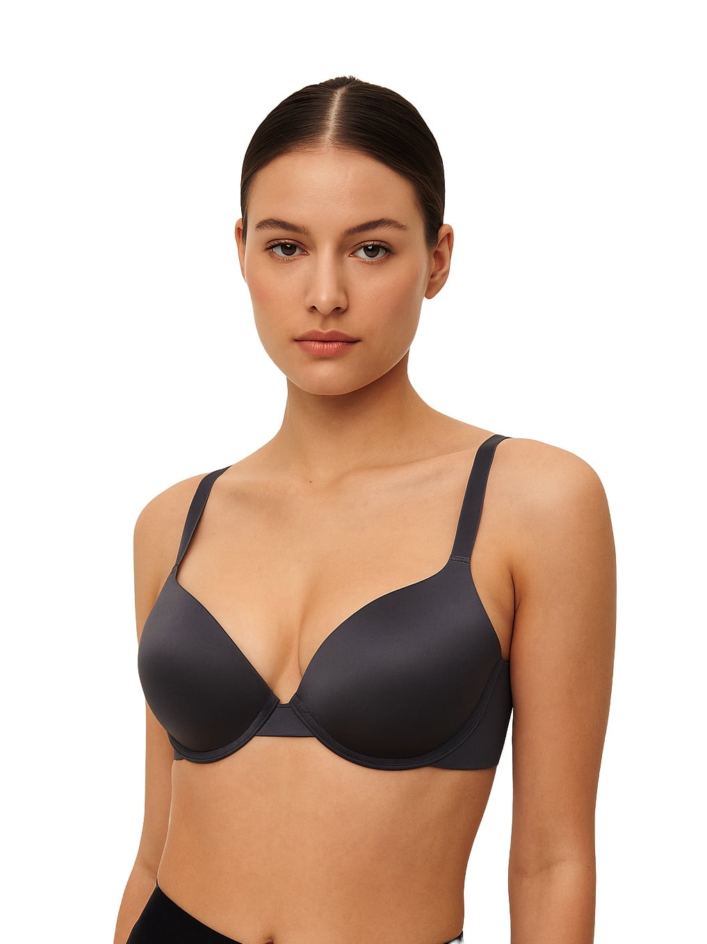 Women Bras 6 Packs T-Shirt Bras Full Coverage Comfortable Everyday Wear Size A to DDD Cups Bra 44DDD (X8601)