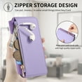 thumbnail image 2 of Allytechgroup iPhone 14 Case Wallet, 2-in-1 Detachable Magnetic Back Cover Compatible with MagSafe Secure and Stylish Protection RFID Blocking Phone Case for Apple iPhone 14, Purple, 2 of 9