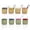 10 oz - Sleeve, variant on 16 OZ 4 Pack Glass Meal Prep Jars with Lids Airtight Leakproof Reusable Containers for Overnight Oats Yogurt Parfait Salad Smoothies Food Storage