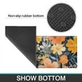 thumbnail image 6 of Pioneer Flower Floral Print Pattern Kitchen Rugs Sets Of 2,Anti Fatigue Kitchen Mat Rugs Non Slip Washable,Decorative Kitchen Floor Mats for Kitchen,Sink,Laundry,17"x30"+17"x47", 6 of 7