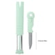 thumbnail image 4 of La mejor herramienta para preparar frutas y verduras: pelar, rebanar y cortar Cuchillo de cocina de acero inoxidable 3 en 1, 4 of 8