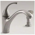 thumbnail image 2 of Kohler K-10416 Forte Single Handle Kitchen Faucet - Stainless, 2 of 2