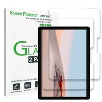 amFilm (2 Pack) Screen Protector for Microsoft Surface Go 2 (2020) and Surface Go (2018) - Case Friendly Tempered Glass Film (10.5")