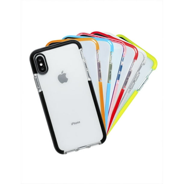 Funda para iPhone XS InstaCase Tecnología Ultra Impacto Antigolpes Uso Rudo Negro