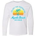 thumbnail image 3 of Inktastic Summer Enjoy the Sunshine Myrtle Beach South Carolina Blue Long Sleeve Youth T-Shirt, 3 of 5