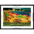 thumbnail image 5 of Art.com Summertime French Riviera Vintage Poster - Europe Art Print by Lantern Press, Black Frame Wall Art, 29" x 21", 5 of 5