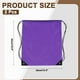 thumbnail image 2 of Mochila con cordón, 2 piezas de mochila de poliéster para gimnasio, bolsas para deportes (púrpura, 34 cm x 43 cm), 2 of 7
