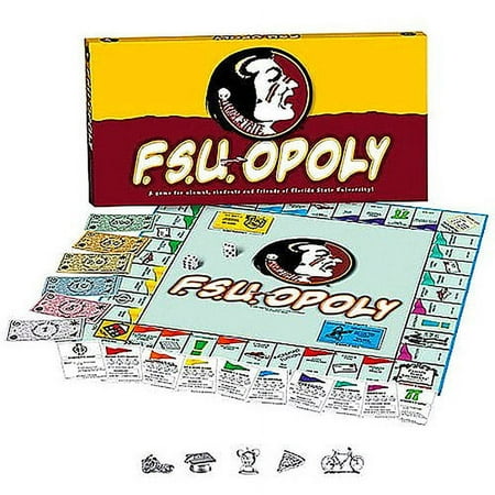 Monopoly Board Game - Florida State University Florida State Seminoles MOCFSU