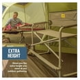 thumbnail image 5 of SJK Adult Big Tall Steel Compact Camping Chair with Footrest Supports 325 lbs, 5 of 5