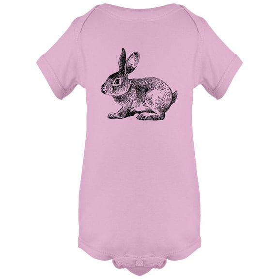 Cute Realistic Hare Bodysuit Infant -Image by Shutterstock, 18 Months
