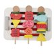 thumbnail image 3 of Wooden Simulation Grill Set Role Play Game Cooking Imaginative Wooden Pretend Grill Toys, 3 of 4