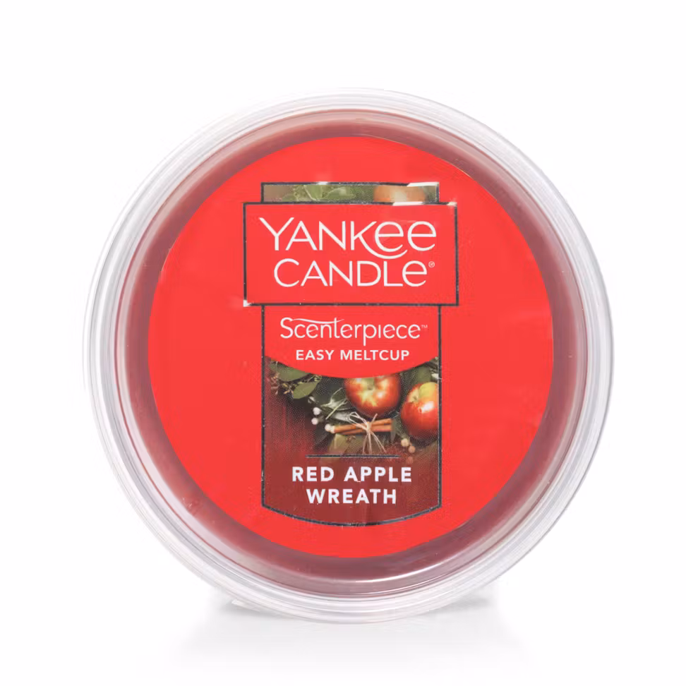 Yankee Candle Scenterpiece Easy MeltCup Red Apple Wreath