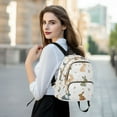 thumbnail image 6 of FORMRS Mini Backpack Purse for Women Travel Daypack Casual Shoulder Bag, Cartoon Bunnies, 6 of 7