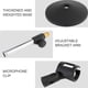 thumbnail image 3 of Desk Microphone Holder for Microphone Stand Metal Base Desktop Bracket for Home Live Broadcast Onlin, 3 of 5
