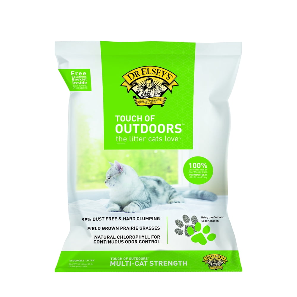 Dr. Elsey's Precious Cat Touch of Outdoors Clumping Clay Cat Litter