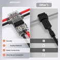 thumbnail image 4 of Kit de 44 Conectores de Cables de Bajo Voltaje, Conectores de Empalme en T e I, de 24-20 AWG., 4 of 5