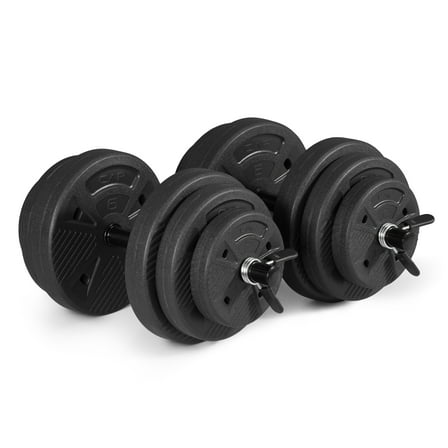 CAP Barbell 50 lb Adjustable Vinyl Dumbbell Set