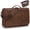 Brown, variant on RAINSMORE Messenger Bag for Men 15.6 inch PU Leather Laptop Bag Vintage Briefcase Large Computer Bag Satchel Shoulder Bag for Work College Business Office,Brown